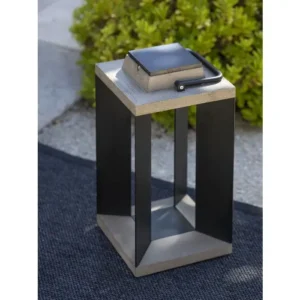 Lanterne Solaire Teckalu Noir MM