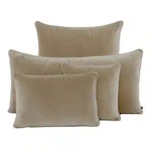 Housse de Coussin Velours NEW DELHI Lin