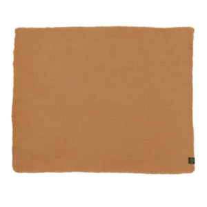 Set de Table Lin et Coton CALIFORNIA Tabac - Haomy