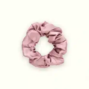 Chouchou en Soie Vieux Rose - Emily's Pillow