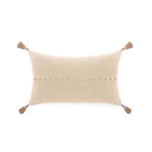 Housse de Coussin Velours PIPA Sable Vent du Sud