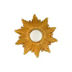 Petit Miroir à Suspendre Ex-Voto Grand Soleil - Boncoeurs