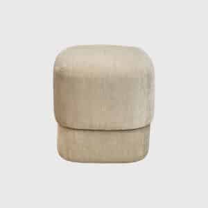 Tabouret Retroplush Beige