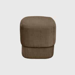 Tabouret Retroplush Marron