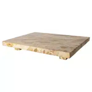 Planche en Marbre sur Pieds Beige 23x31