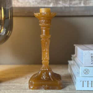 Bougeoir en Cire Vieille Cire La Ciergerie des Prémontrés