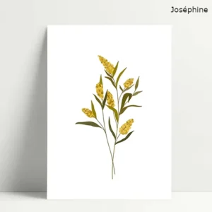 Carte Imprimée Joséphine
