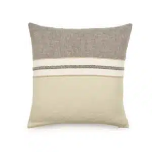 Housse de Coussin Lin BEESWAX STRIPE Libeco