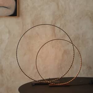 Lampe Cercle LED Maison de Vacances