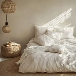 Housse de Couette en Gaze de Coton HARLEM - Haomy - Linge de lit