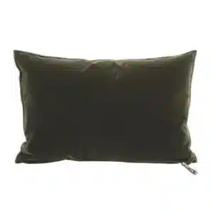 Coussin Velours PALAZZO Kaki - Maison de Vacances