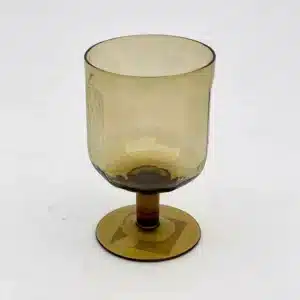x6 Verres à Pied DUNE Marron