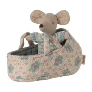 Bébé Souris dans son Couffin - Maileg