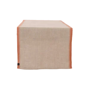 Chemin de Table Lin et Coton HAVANA Terre Brûlée - Haomy