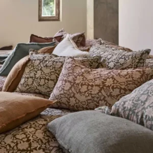 Housse de Coussin en Lin JAIPUR - Haomy