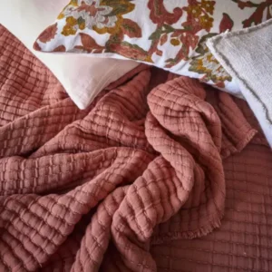 Plaid / Couvre Lit Coton TIVOLI - Haomy