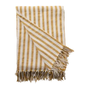Fouta à Rayures Jaune