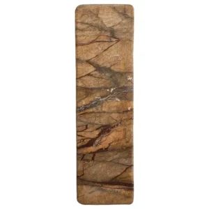 Planche Rectangle en Marbre Brun 53x15