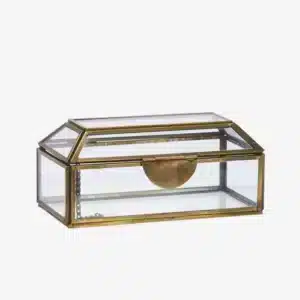 Boîte en Verre et Métal - Madam Stoltz
