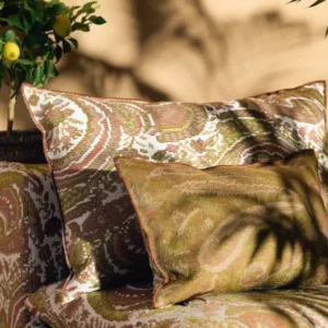 Coussin Extérieur JACQUARD PAISLEY - Maison de Vacances