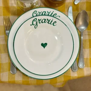 Assiette Grazie popolo