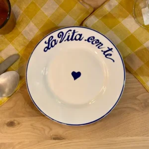 Assiette La vita con te popolo