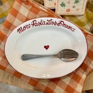 Plat ovale more pasta less drama popolo