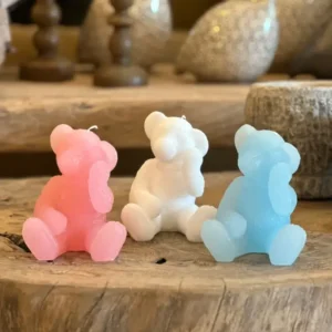 Bougie Ourson - La Ciergerie des Prémontrés