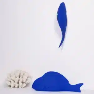 Daurade FANNY en Céramique Bleu Outremer - Monochromic