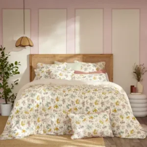 Housse de Couette Gaze de Coton ADELE Pampa - L'Effet Papillon