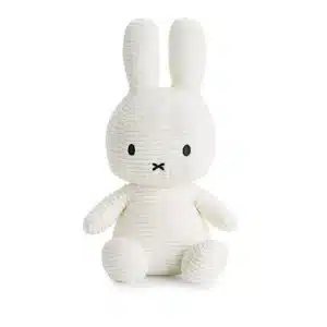 Peluche MIFFY Côtelé Blanc