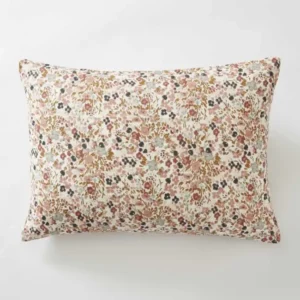 Taie d'Oreiller Gaze de Coton CAPUCINE Pampa 50x70 - L'Effet Papillon