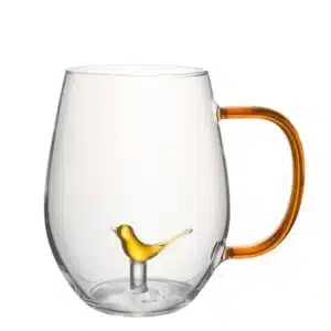 Verre Oiseau 3D avec Anse
