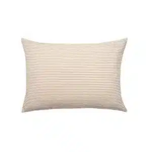 Housse de Coussin Lin et Coton LOU 55x80 Chanvre - Vent du Sud