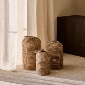 Lanterne en Feuille de Bananier KELA - Pomax