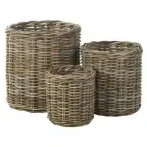 Panier Rond en Rotin POLUT