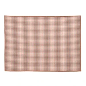 Set de Table Coton Enduit Carreaux VIC Macchiato - Vent du Sud