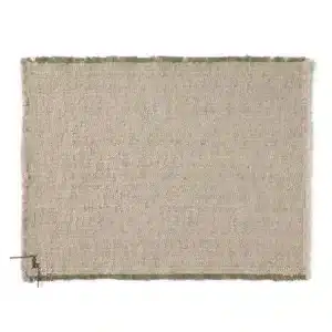 Set de Table en Coton Naturel et Kaki - Lorena Canals