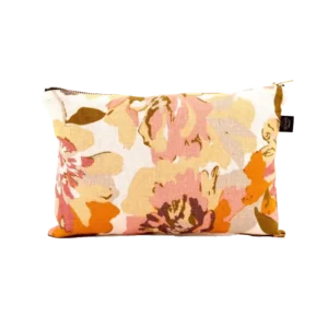 Trousse en Lin TRIESTE Amande - Haomy