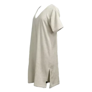 Tunique de plage en coton Milos Craie