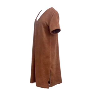 Tunique de plage en coton Milos Mocaccino