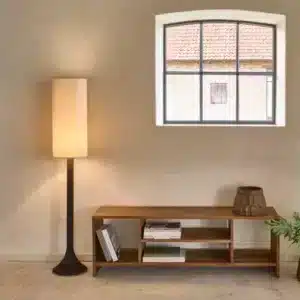 Lampadaire en Manguier FUNNEL - Pomax