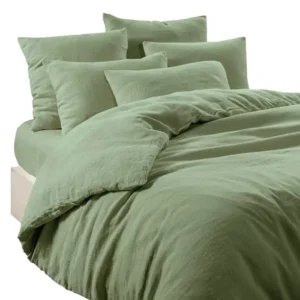 Linge de Lit Lin LERIA Amande - Haomy