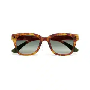 Lunettes de Soleil Adulte GIOVANNI Sahara Havana Verres Verts