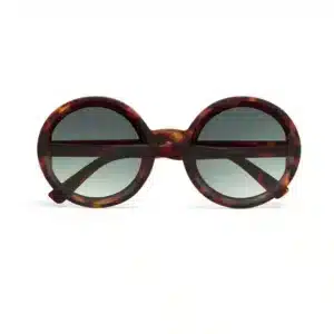 Lunettes de Soleil Adulte MONICA Classic Havana Verres Verts