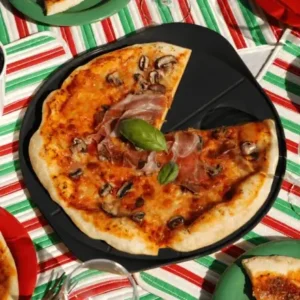 Le Formidable Plat à Pizza Graphite - Cookut