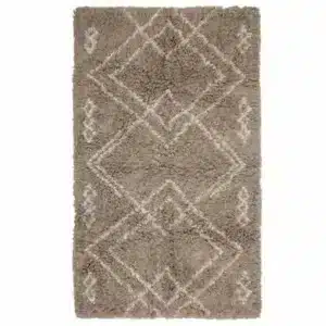 Tapis en Coton EDEA Marron - Bloomingville