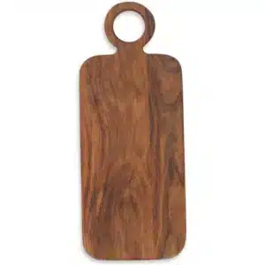 Planche en Bois avec Manche Rond - Brun 45x18