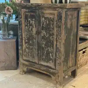 Cabinet Rustique en Pin Ancien