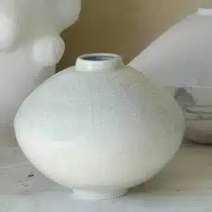 Vase en Céramique Artisan n°3 Quartz craquelé - Jars Céramistes